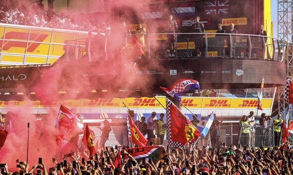 GP Monza 2022, podio