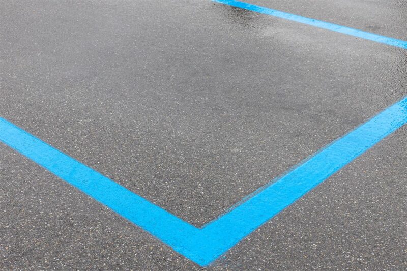 parcheggio a pagamento, strisce blu