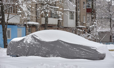 telo antighiaccio auto, neve