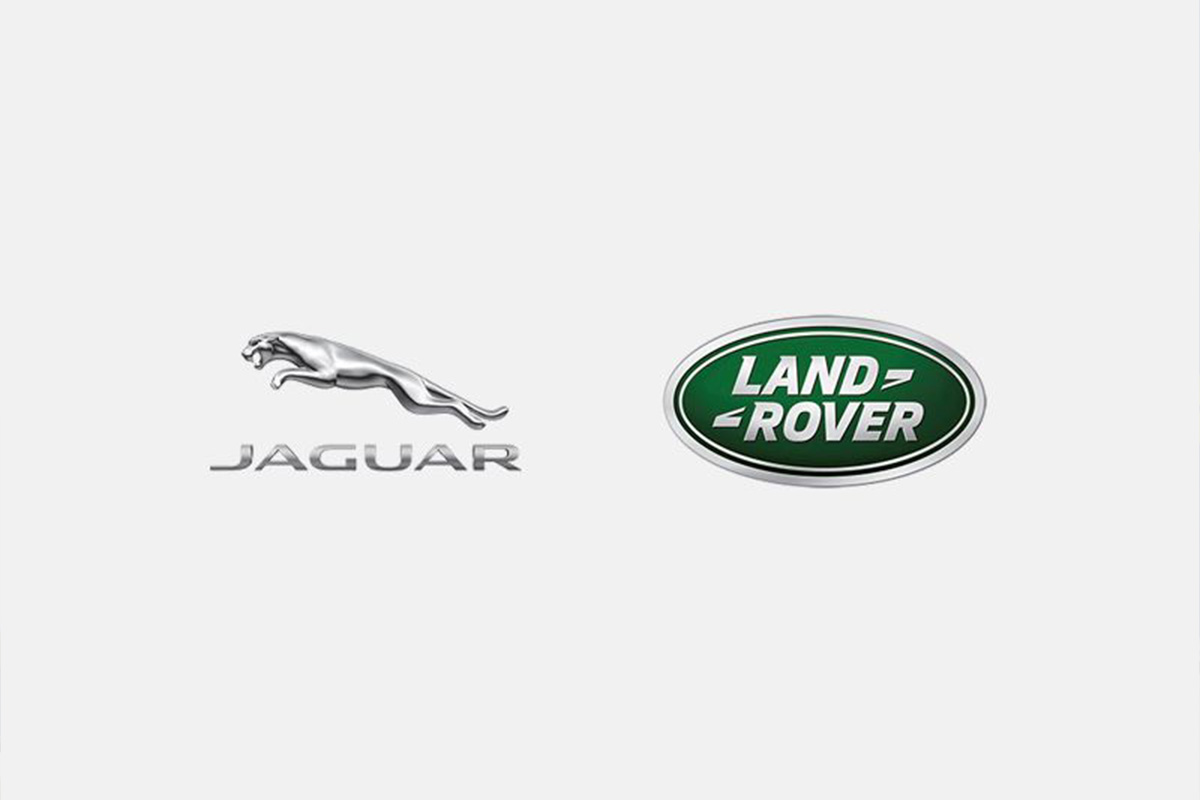 JLR, Jaguar e Land Rover, logo