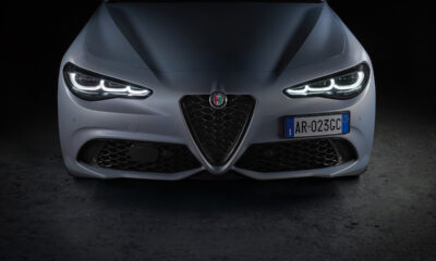 Alfa Romeo Giulia, dettaglio logo