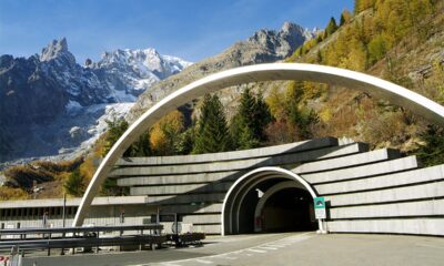 Traforo del Monte Bianco, Italia