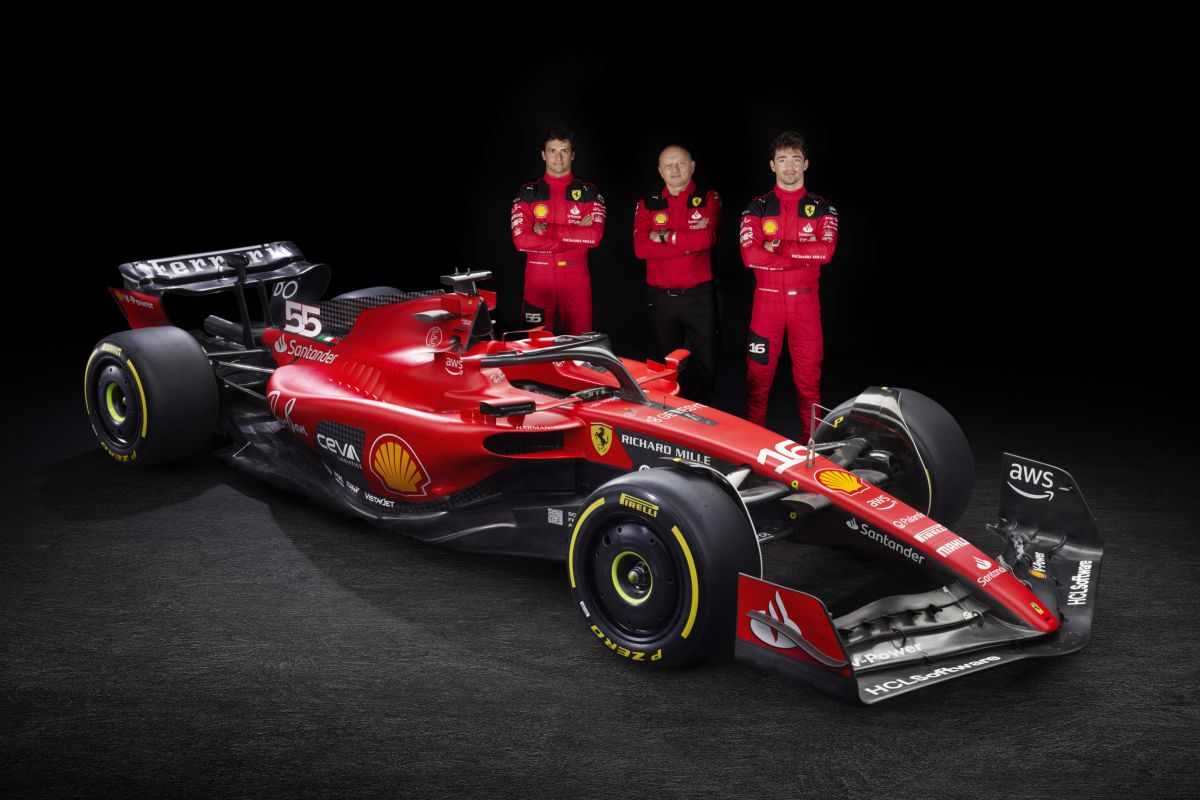 Scuderia Ferrari 2023, Charles Leclerc, Frédéric Vasseur, Carlos Sainz, Formula 1
