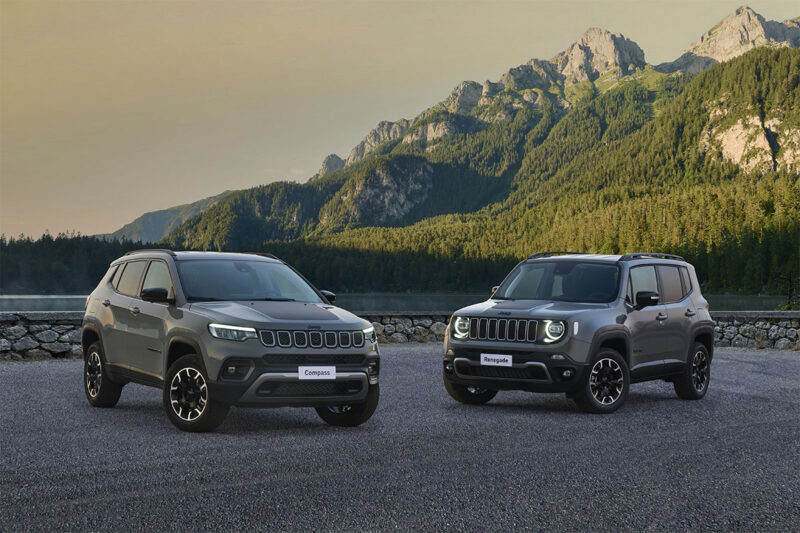 Jeep Compass 4xe Upland Cross e Jeep Renegade 4xe Upland Cross