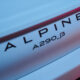 Alpine A290_β, dettaglio