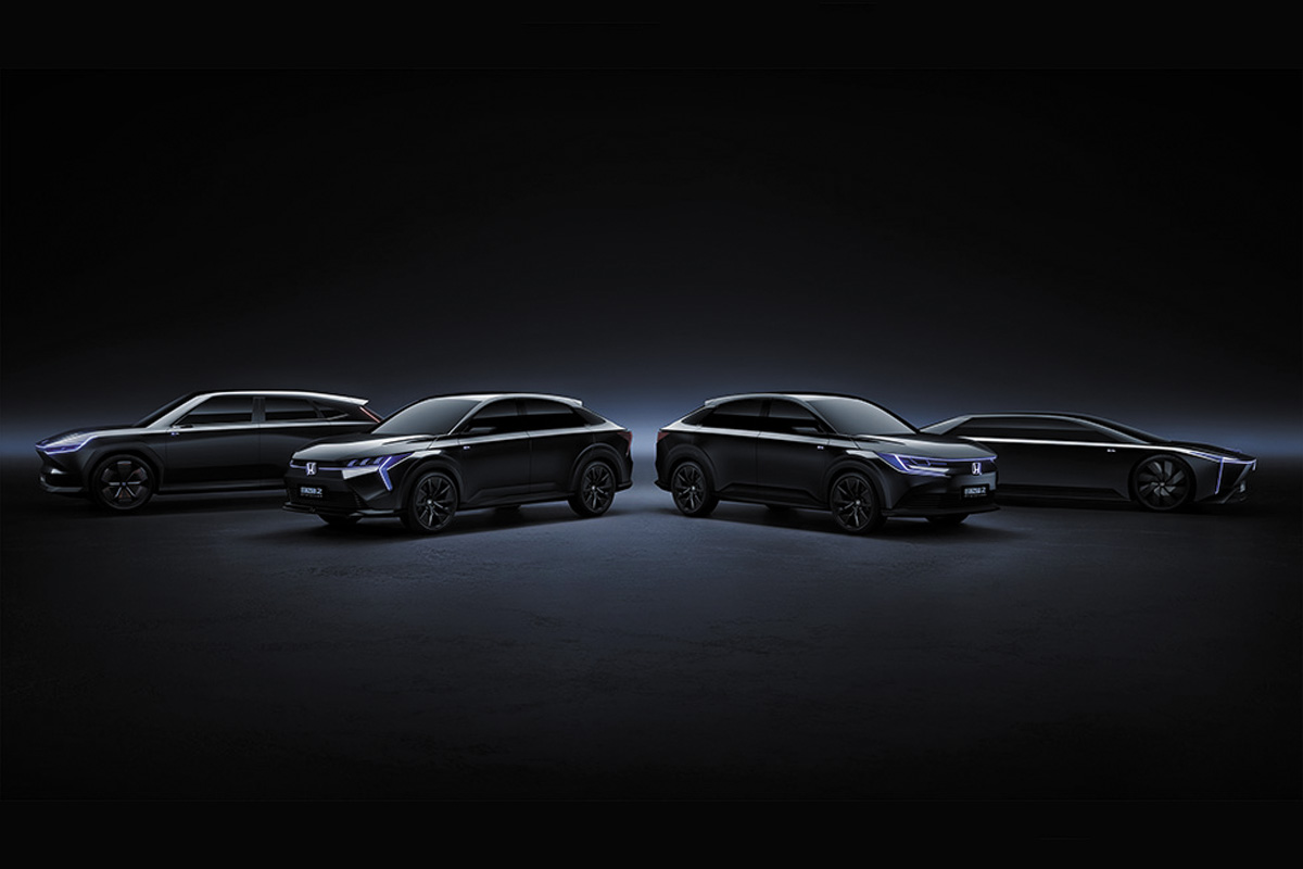 Honda e:N SUV, Honda e:NS2 Prototype, Honda e:NP2 Prototype, Honda e:N GT Concept