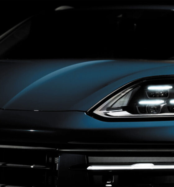 Porsche Cayenne 2023, dettaglio frontale