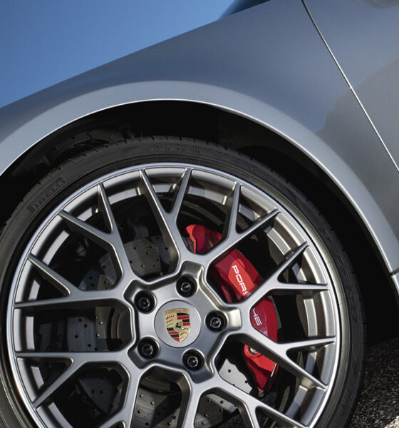 Porsche 911 Carrera 4S, dettaglio