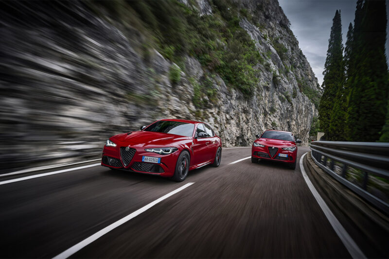 Alfa Romeo Giulia e Stelvio Quadrifoglio 2023