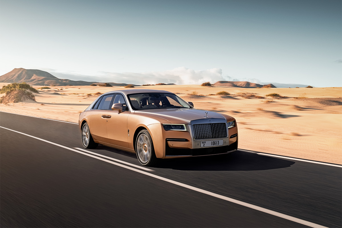 Rolls-Royce Ghost Extended, Private Office Dubai first commission