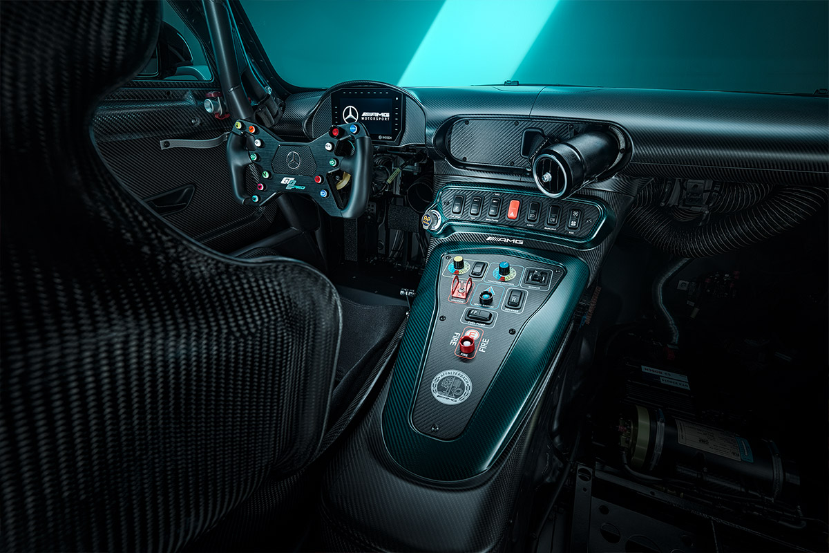 Mercedes-AMG GT2 PRO, interni