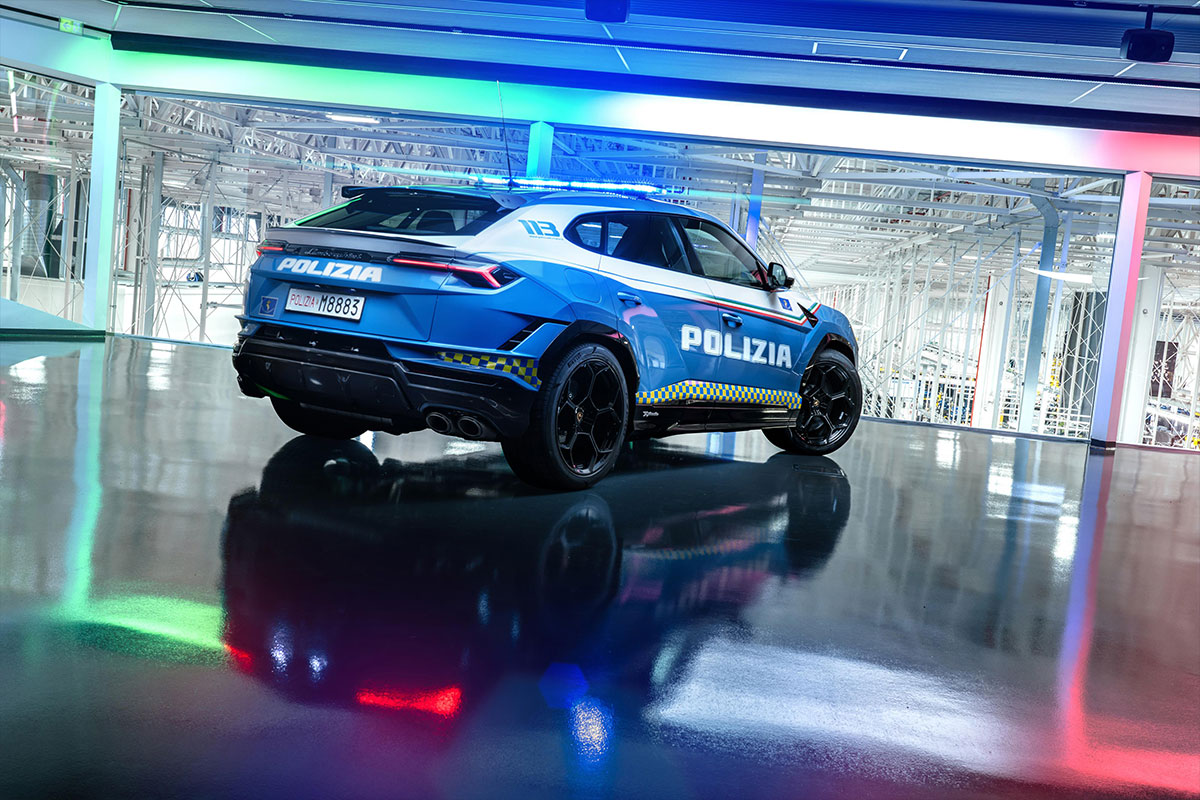 Lamborghini Urus Performante, Polizia di Stato