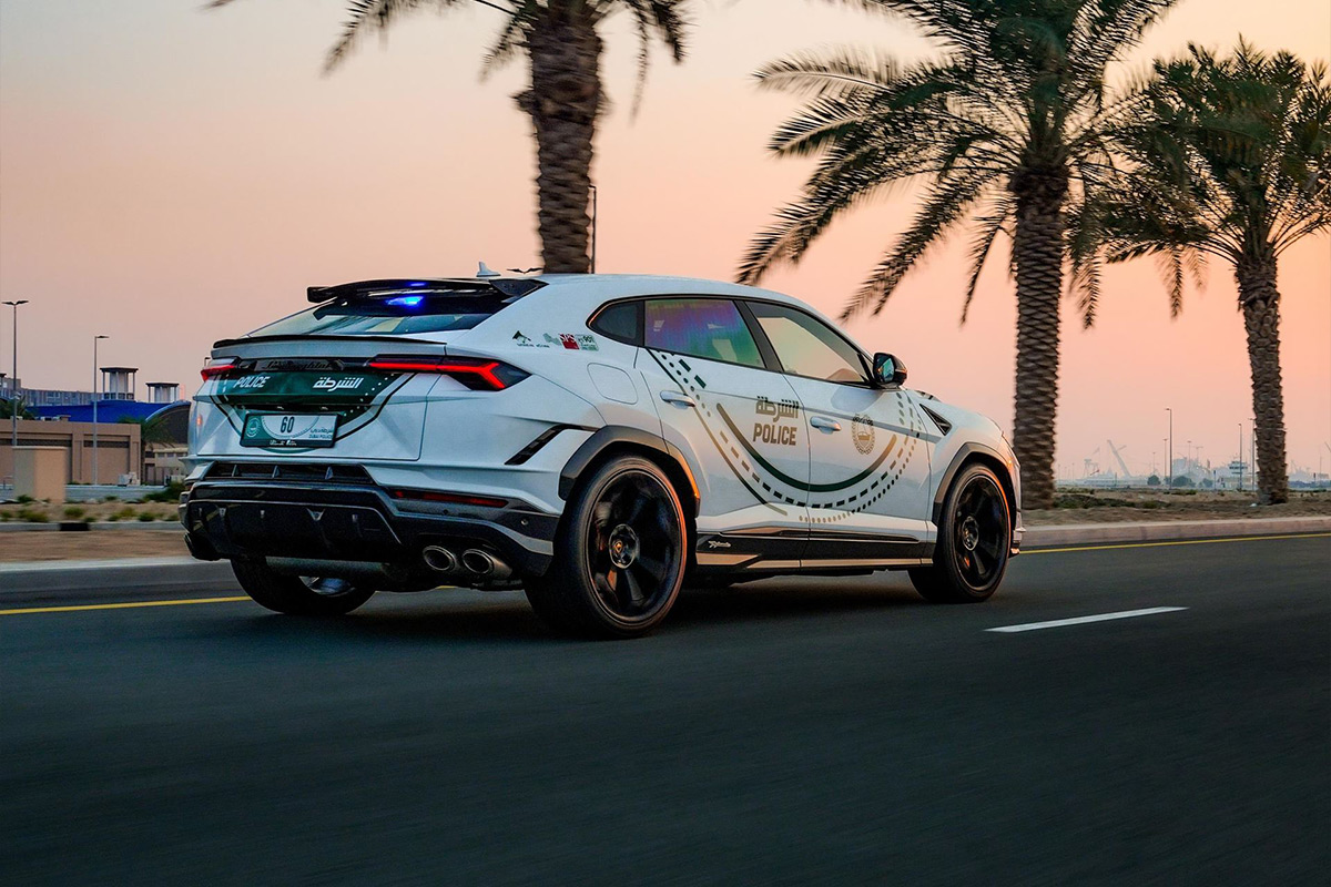 Lamborghini Urus Performante, Polizia Dubai