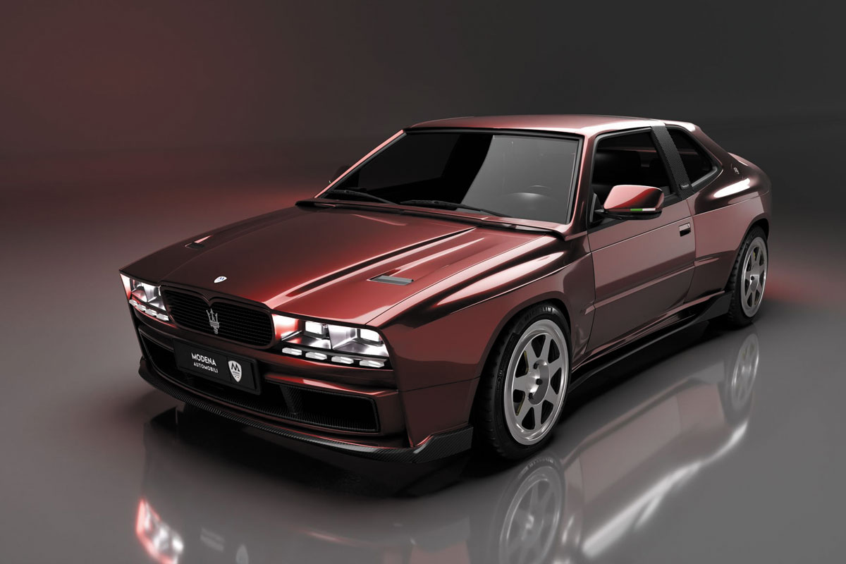 Maserati Shamal Biturbo Restomod Modena Automobili