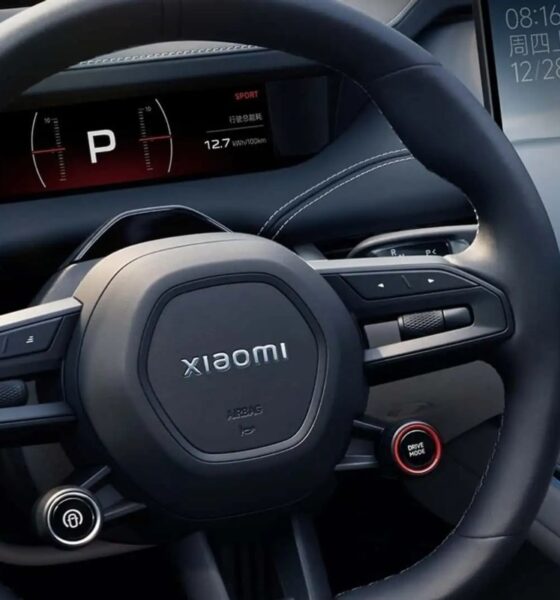 Xiaomi SU7, volante