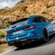 Vista posteriore della nuova BMW M3 CS Touring