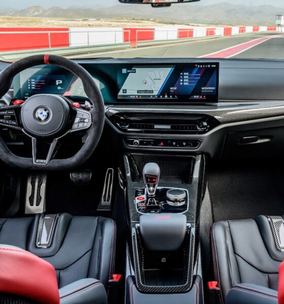 Gli interni della nuova BMW M3 CS Touring