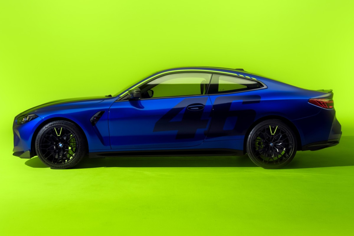 BMW M4 CS Edition VR46, edizione speciale Valentino Rossi