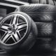 Ruote auto, set con cerchi in lega