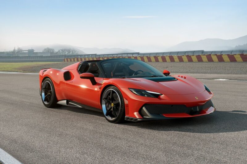 Nuova Ferrari 296 Speciale A, versione spider