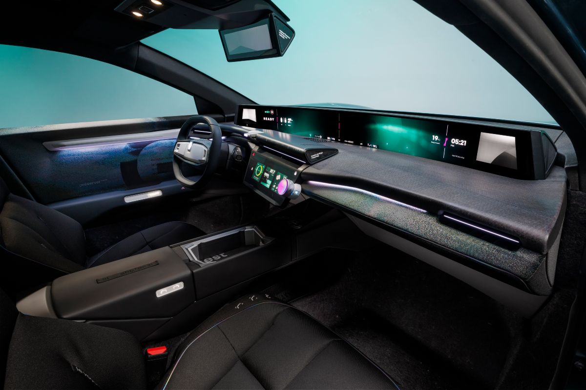 Renault Emblème, interni della concept