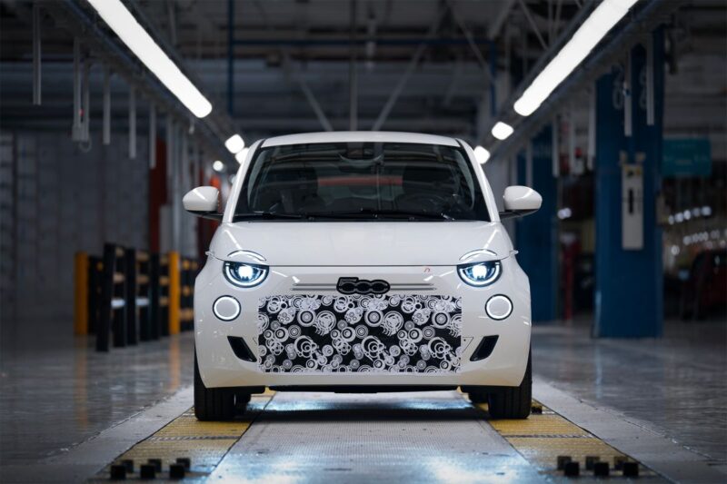 Fiat 500 Hybrid, produzione Mirafiori
