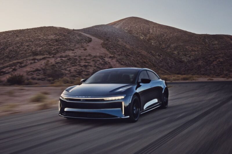 Lucid Air Sapphire, elettrica