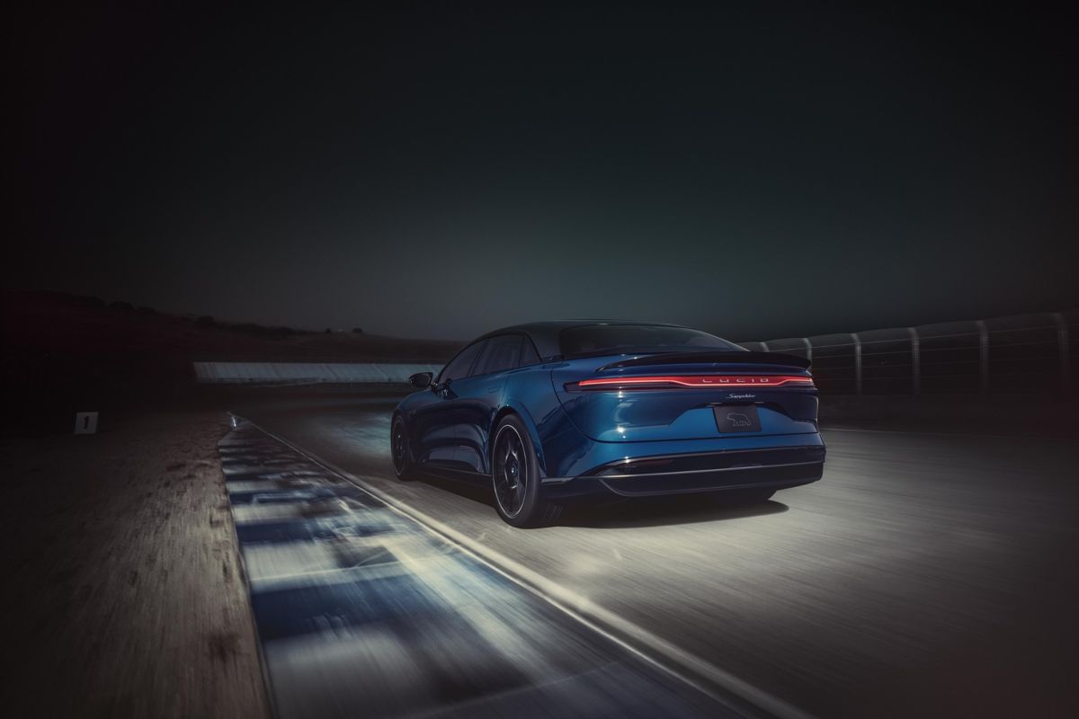 Lucid Air Sapphire, elettrica