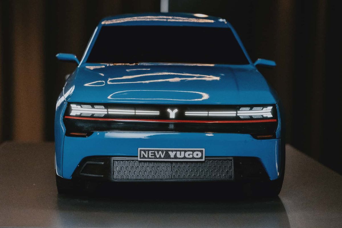 Prototipo in scala 1:5 della nuova Yugo