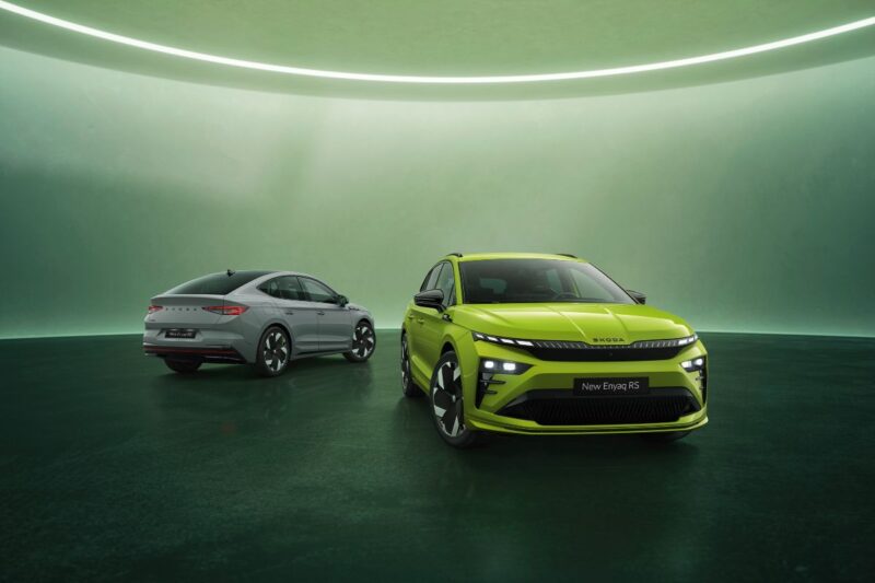 La nuova Škoda Enyaq RS