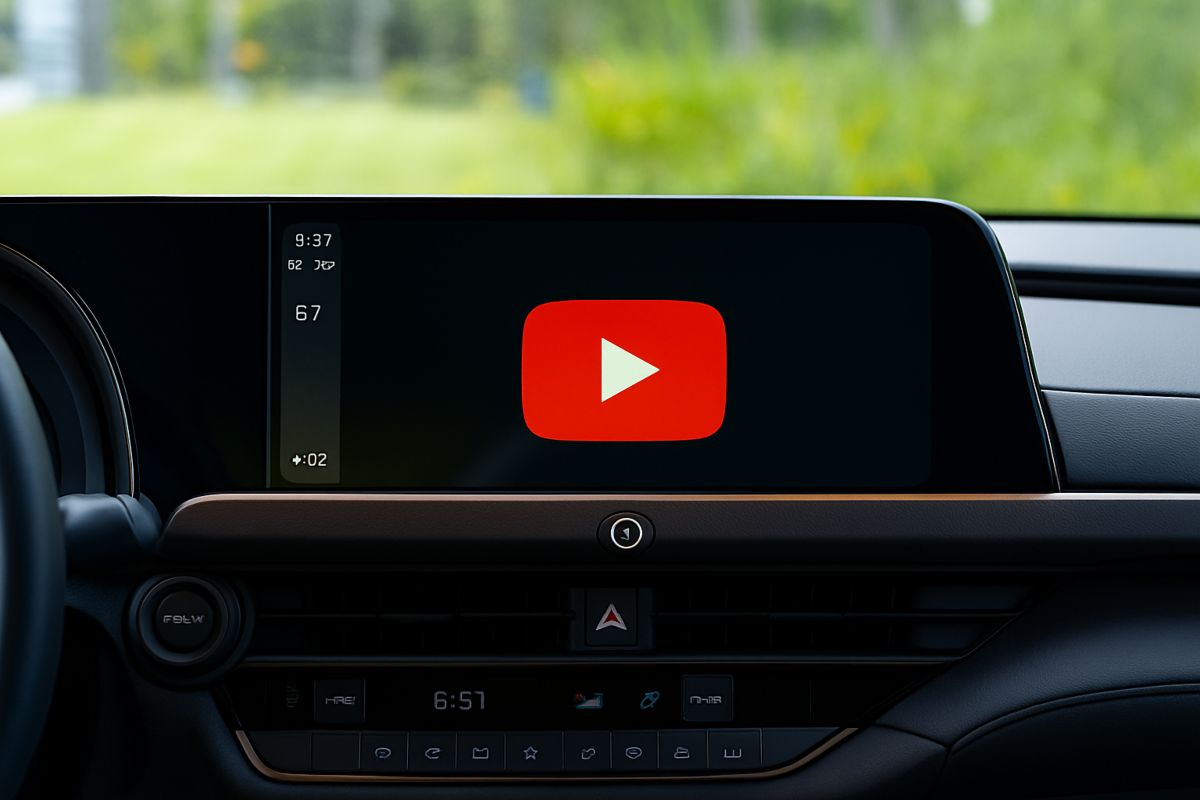 Android Auto, guardare YouTube