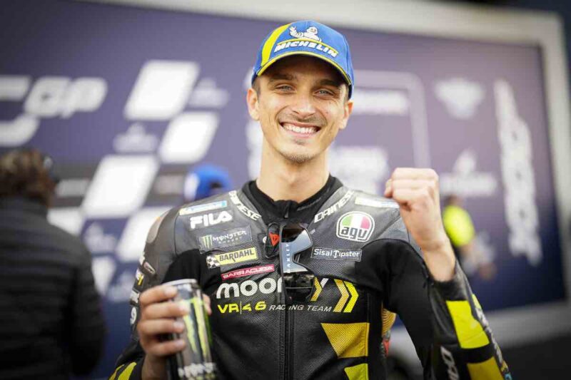 Luca Marini brutto incidente