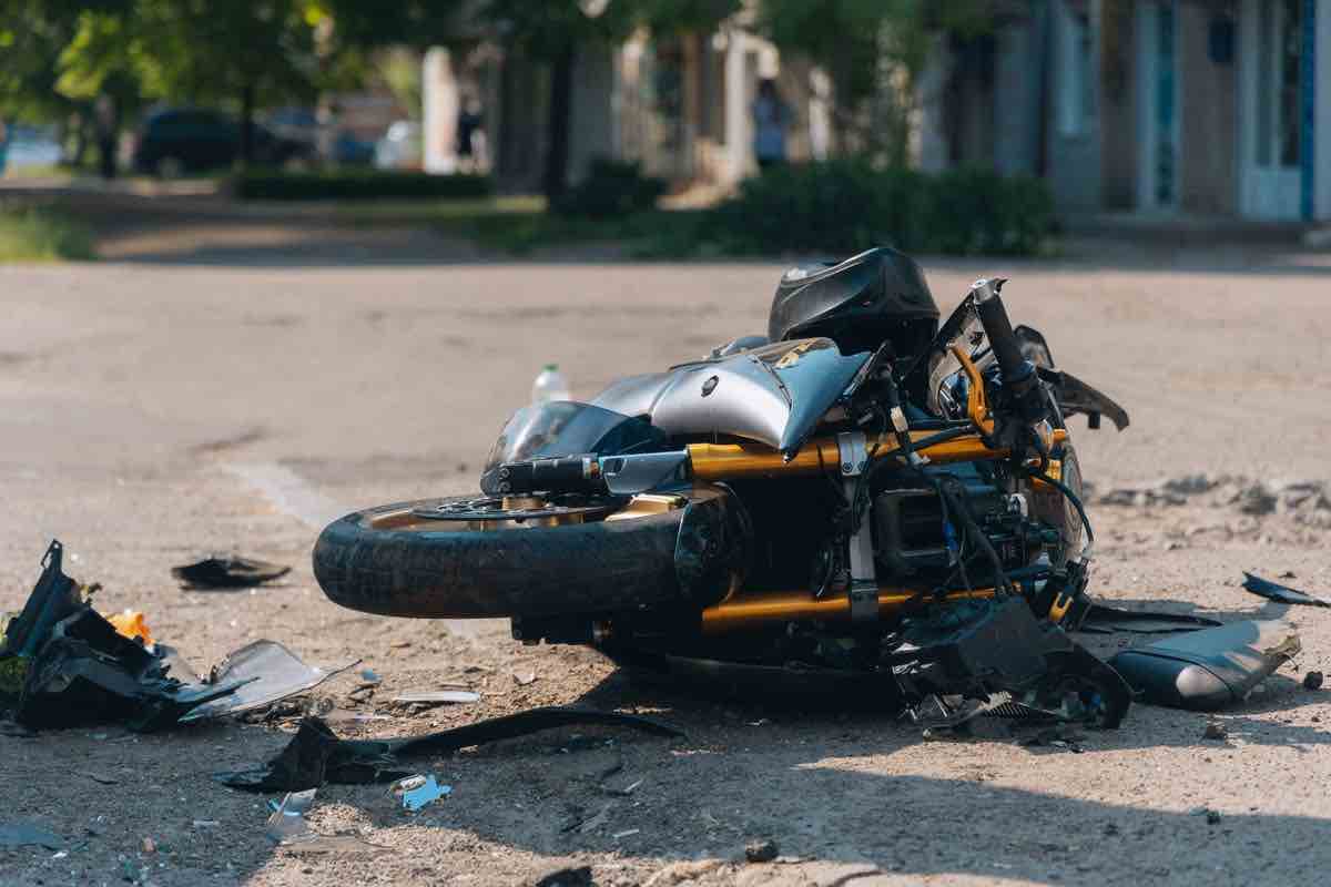 Moto incidente grave