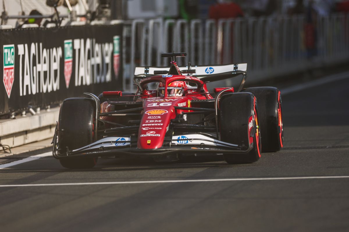 Charles Leclerc durante il GP dell'Arabia Saudita 2025