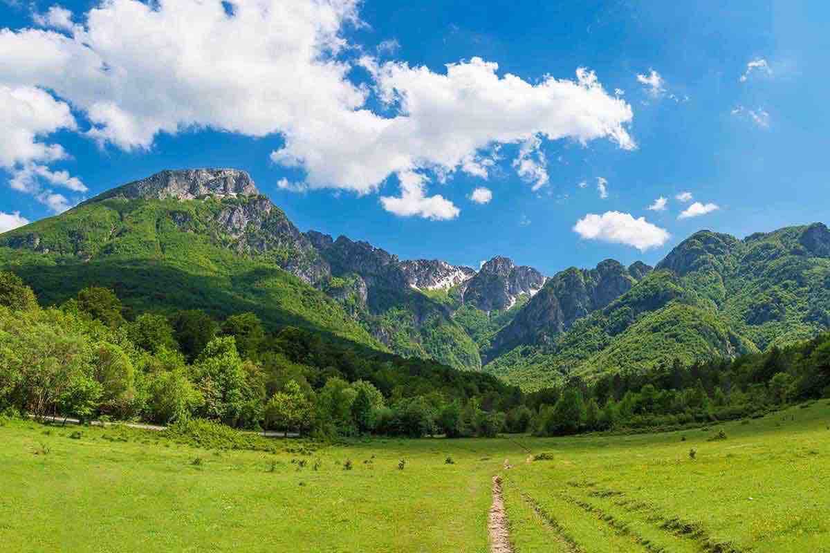 Paesaggio valle Abruzzo