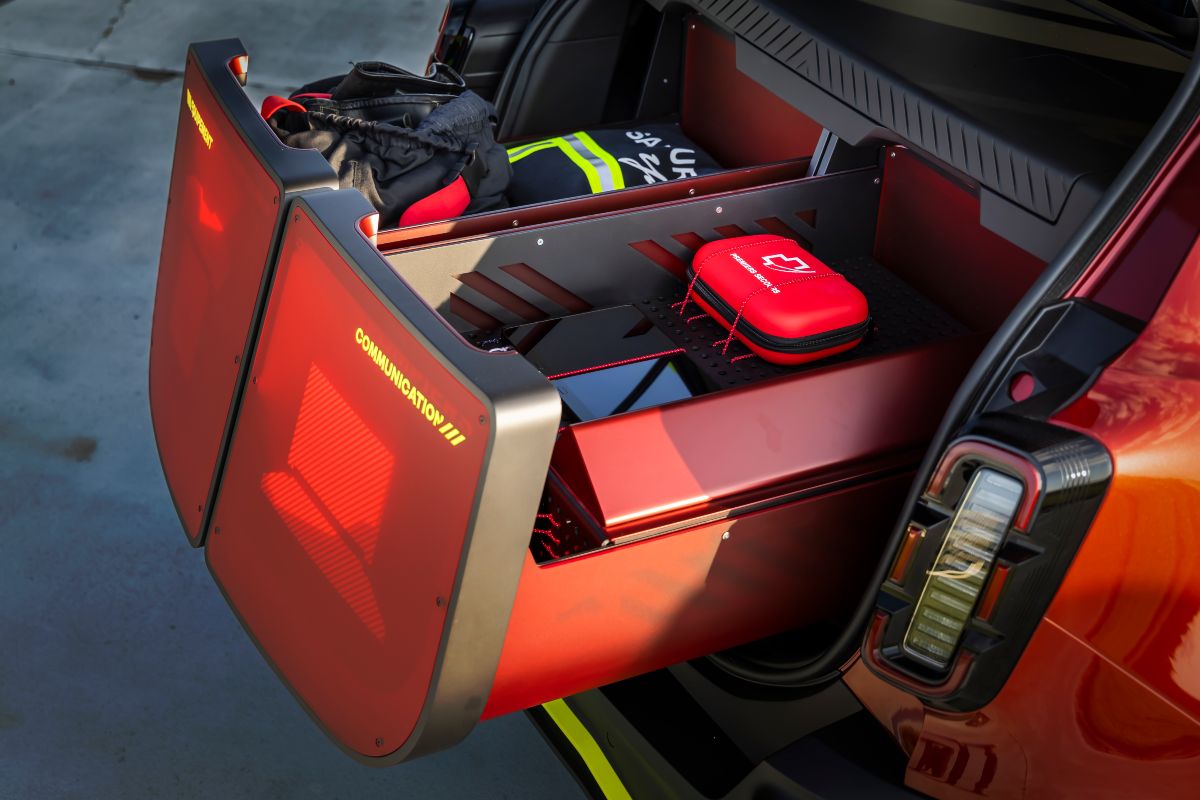vision 4rescue, dettaglio attrezzature