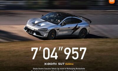 Xiaomi SU7 Ultra, record Nurburgring
