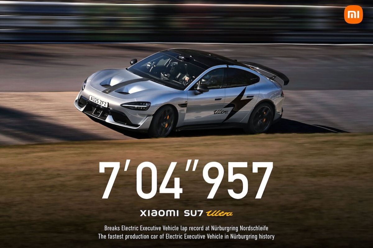 Xiaomi SU7 Ultra, record Nurburgring