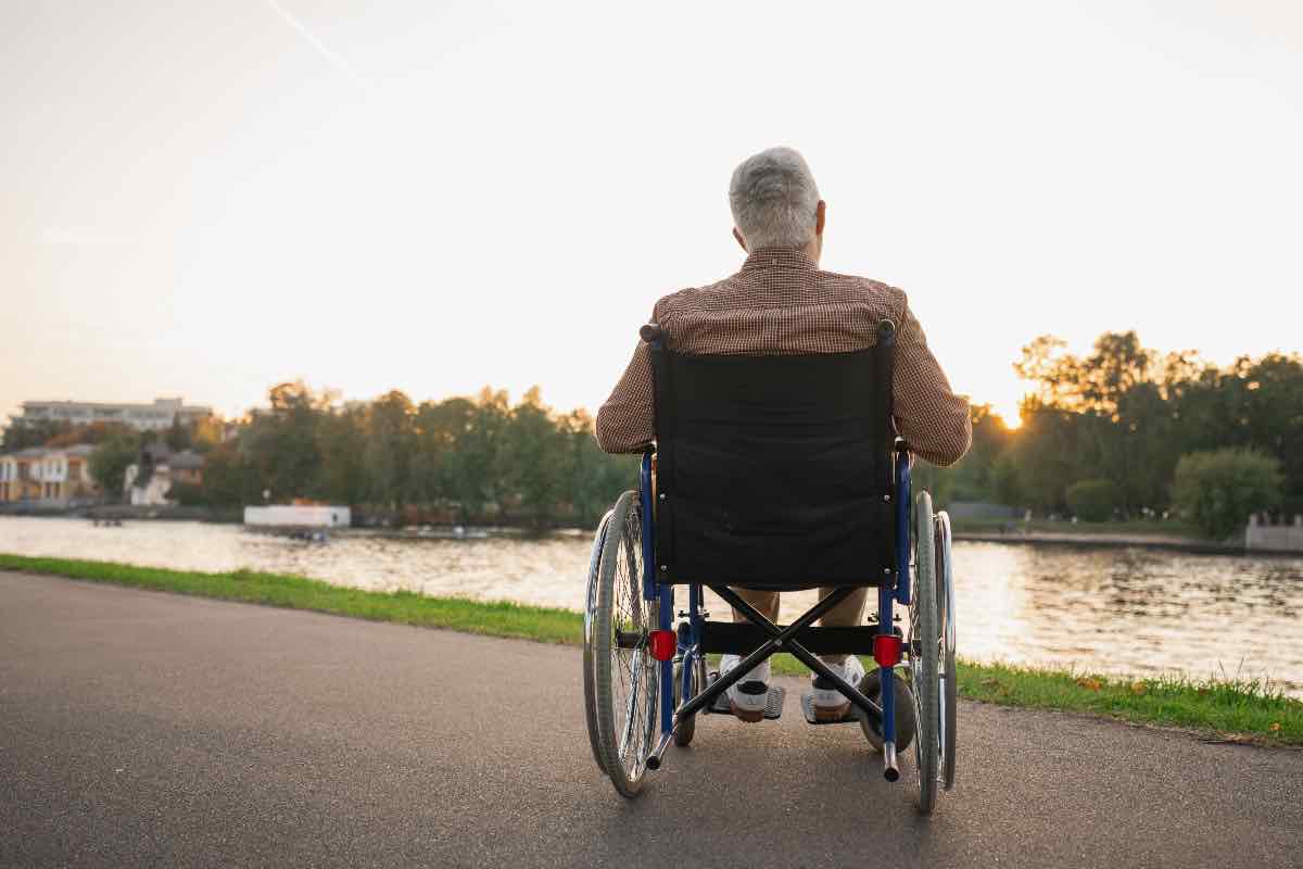 Disabile in macchina