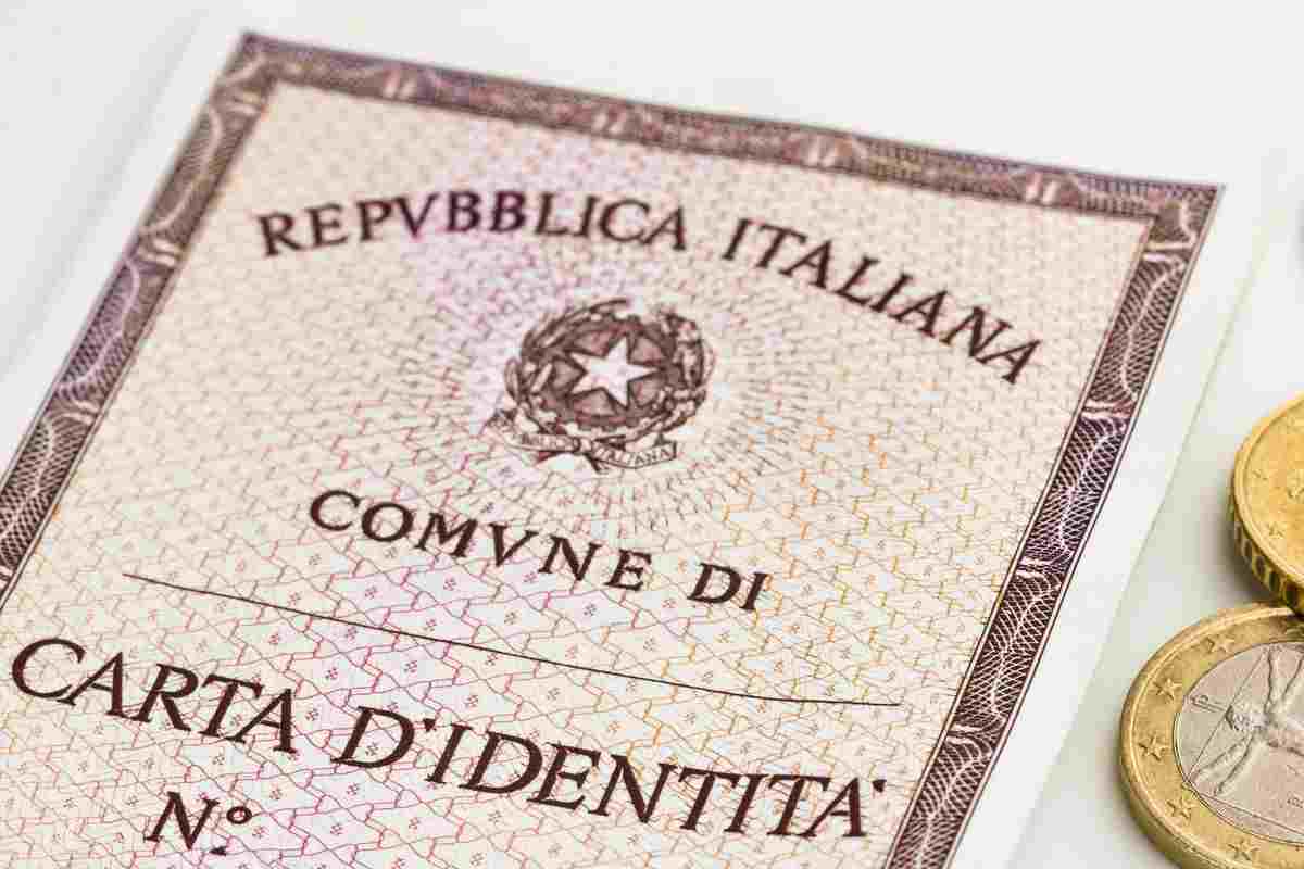 Carta d'identità novità