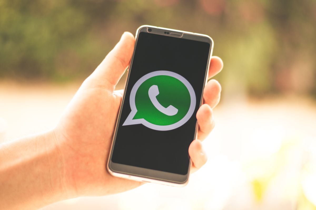 Smartphone, app WhatsApp