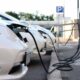 Auto elettrica smontata