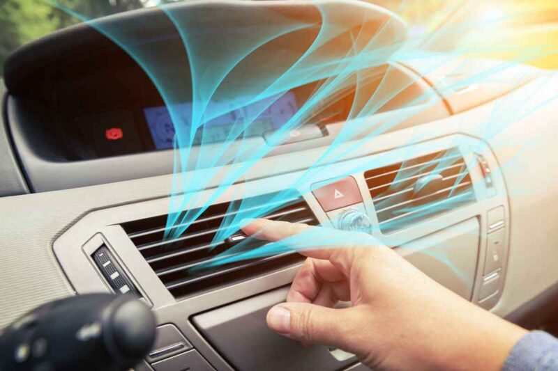 Trucchi caldo in auto