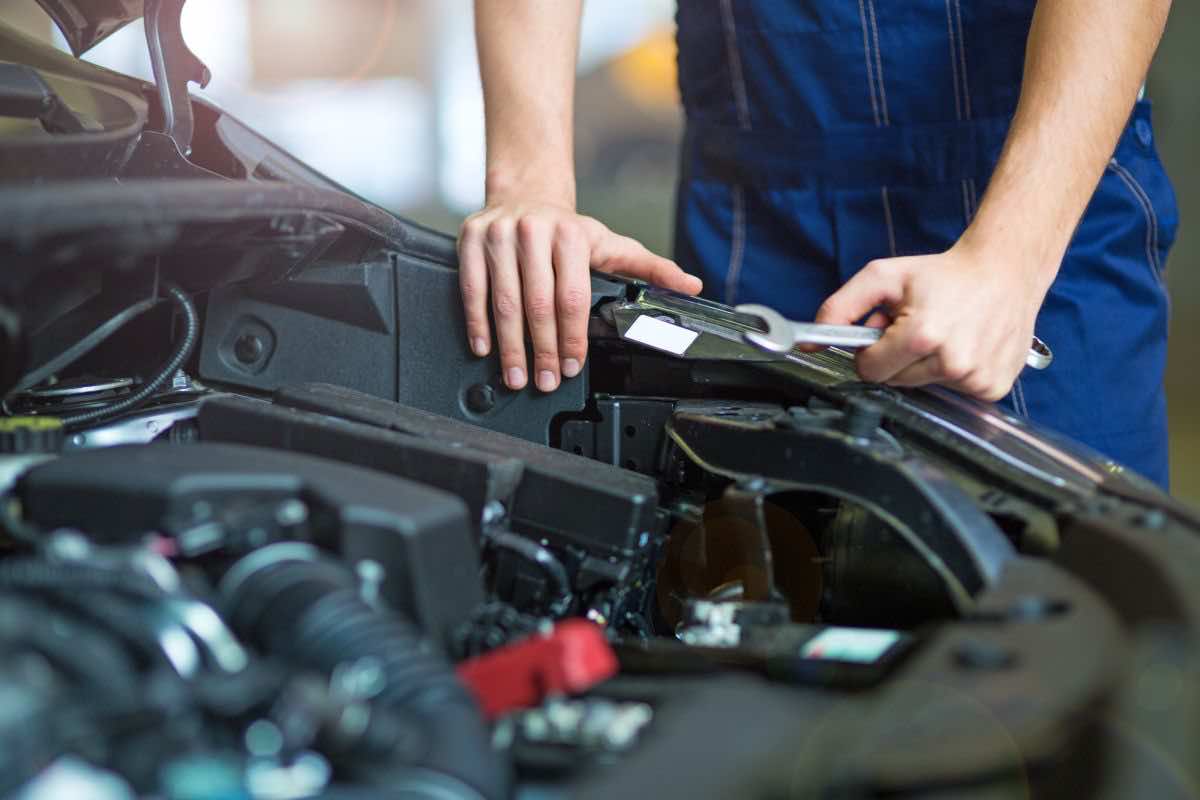 Motore dell'auto