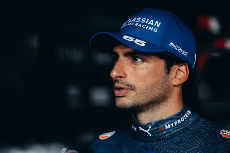 Carlos Sainz Jr. pilota F1 Williams Racing
