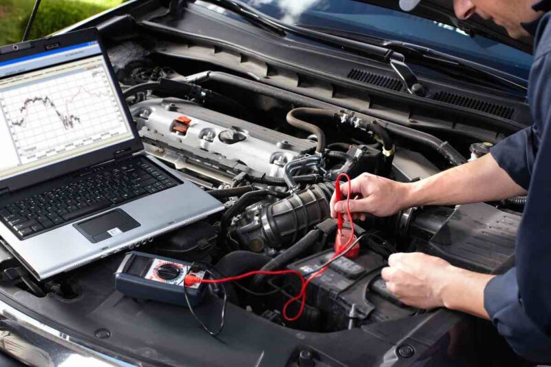 Motore riparazione componente