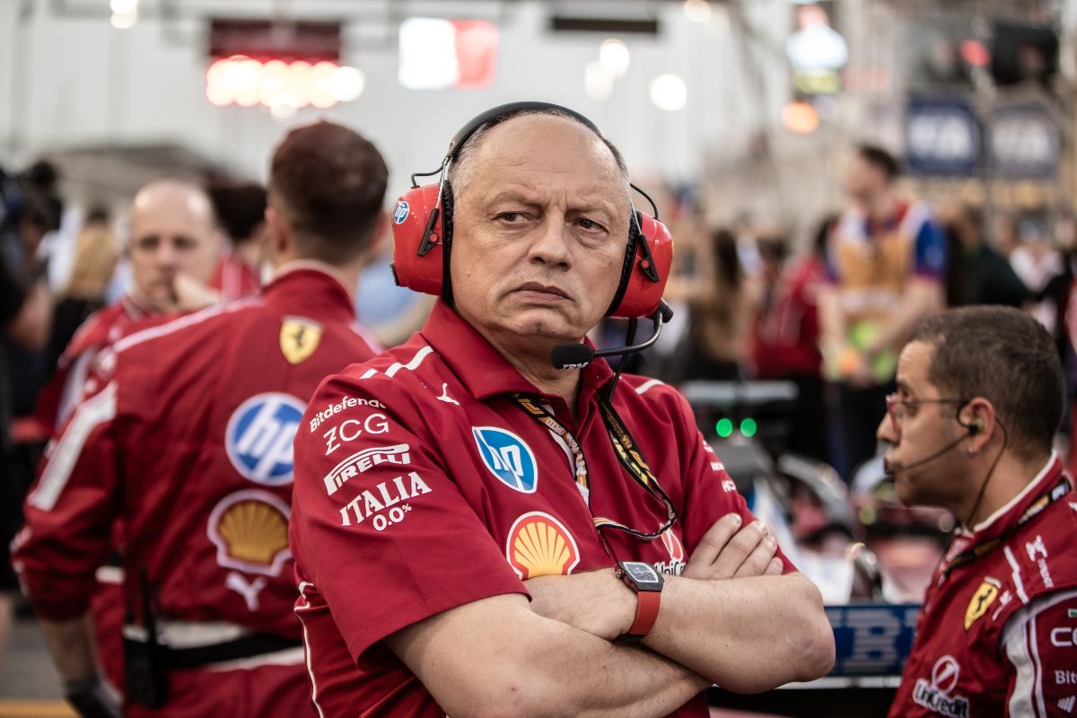 Frédéric Vasseur, Ferrari, GP Bahrain del 10 aprile 2025