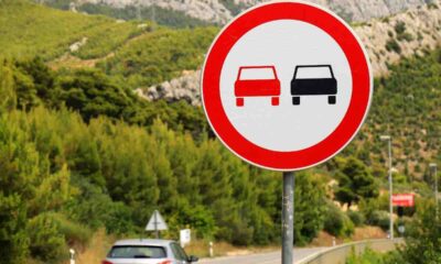 Segnale stradale allarme