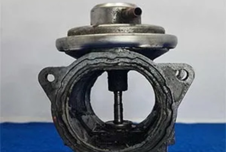 Valvola EGR ostruita