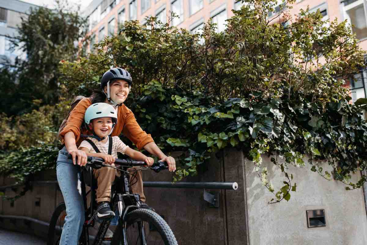 Bicicletta paesaggi bellissimi